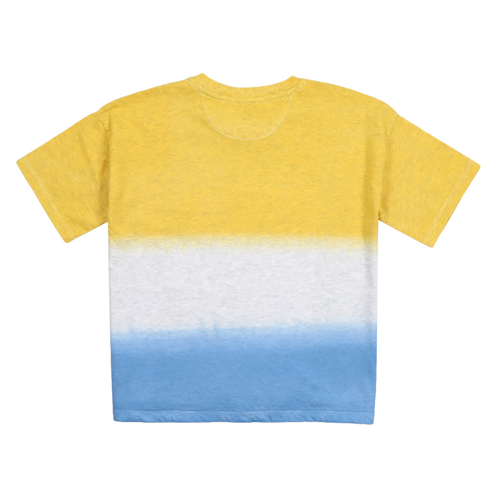 The New Society Child Tie Dye T-shirt Mimosa Yellow