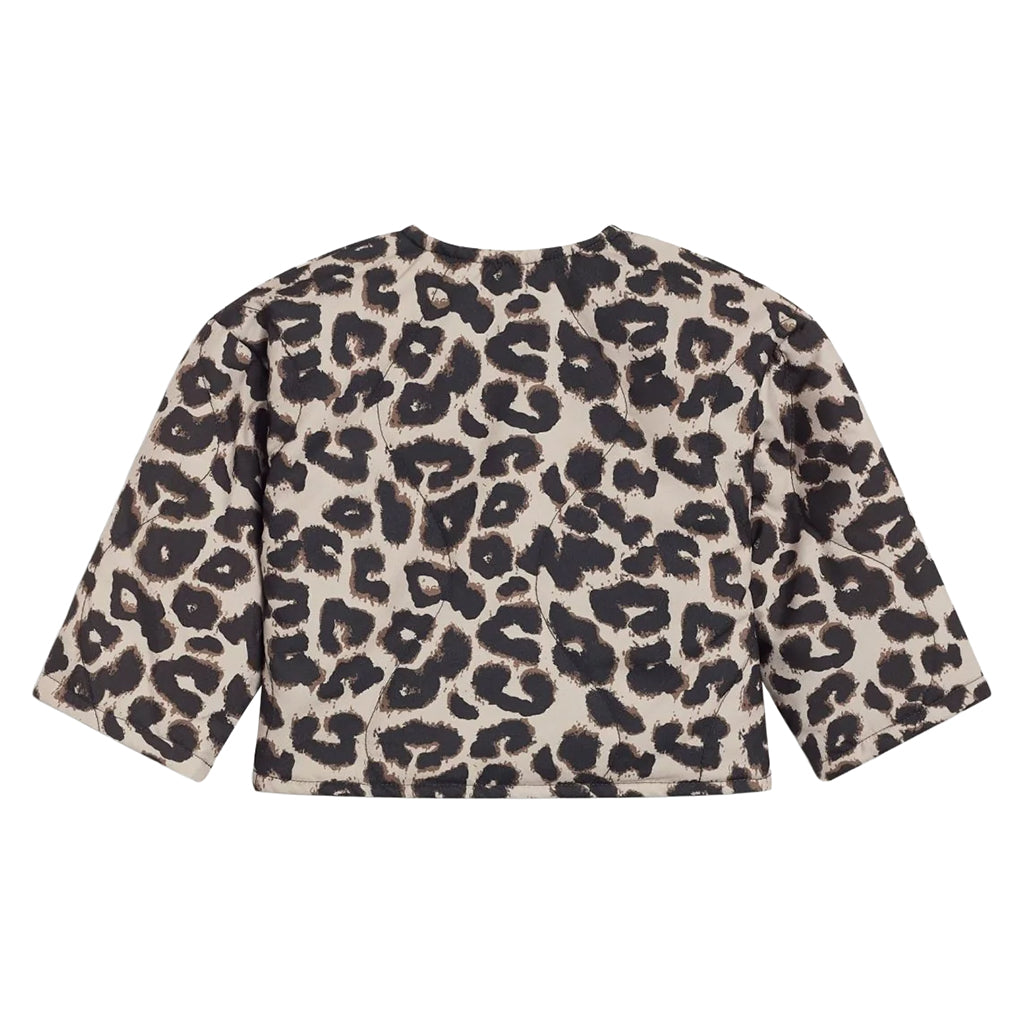 The New Society Baby Moosie Jacket Brown Print