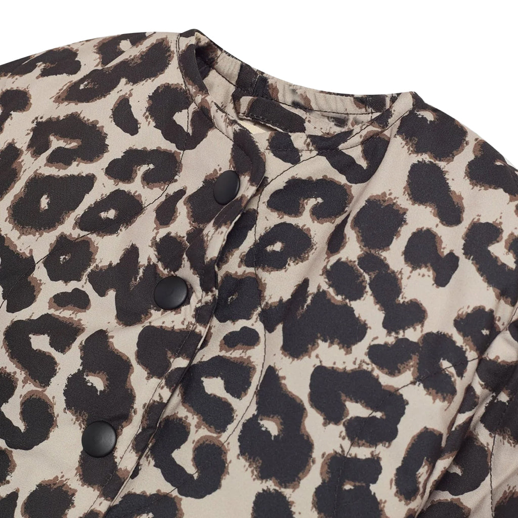 The New Society Baby Moosie Jacket Brown Print