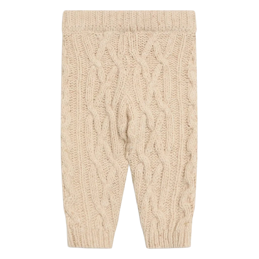 The New Society Baby Echo Pants Whisper White