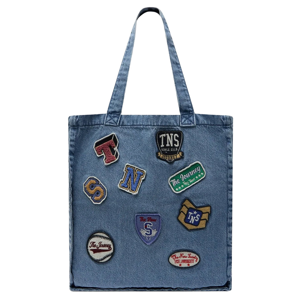 The New Society Child Ridge Bag Mid Blue Denim