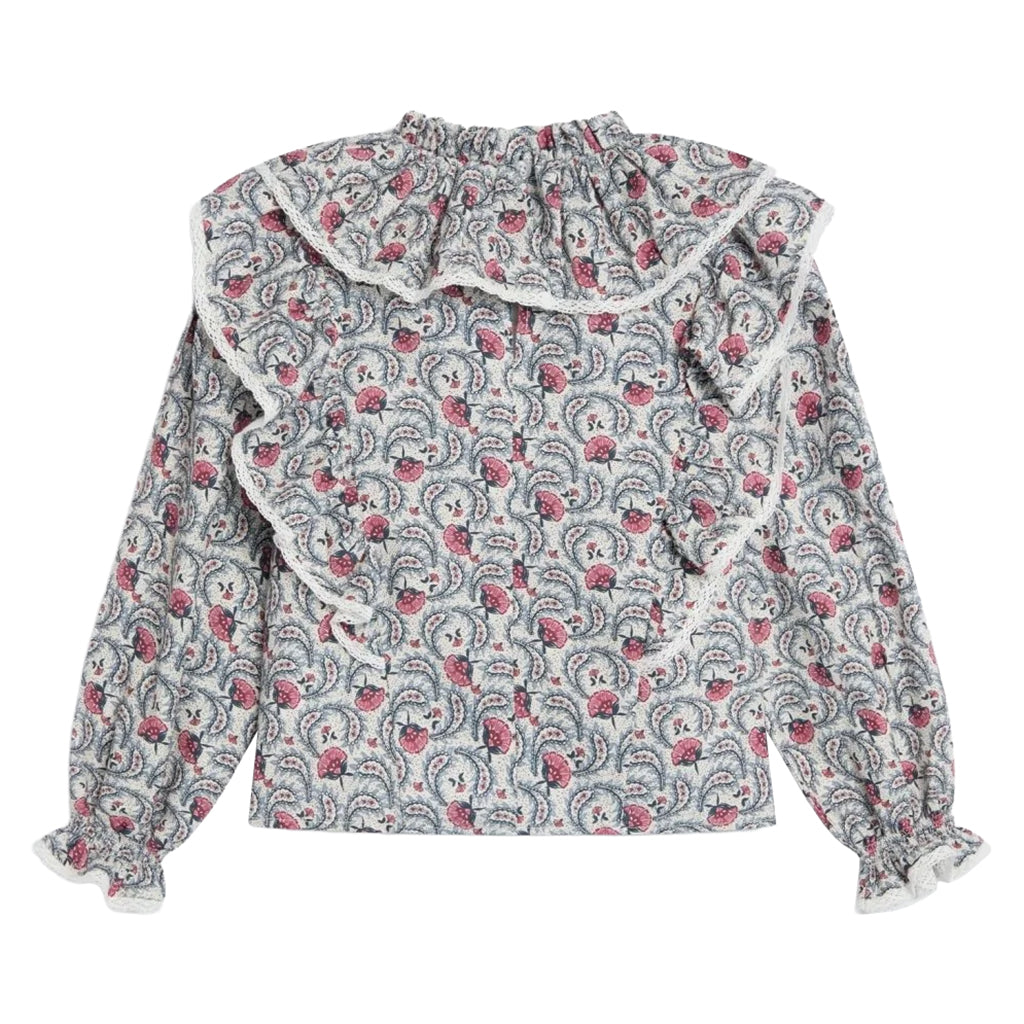 The New Society Child Nesta Blouse White Floral Print