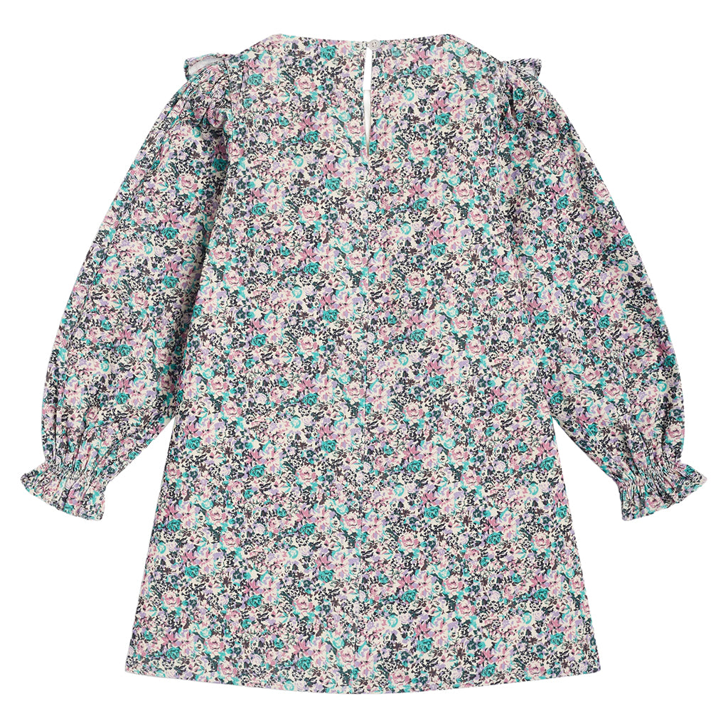 The New Society Child Ashby Dress Blue Floral Print