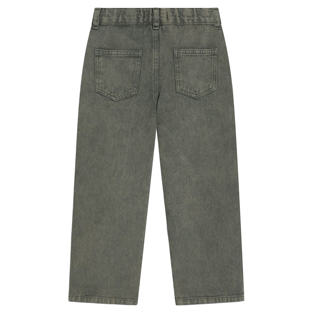 The New Society Child Baggy Pants Tea Leaf Green