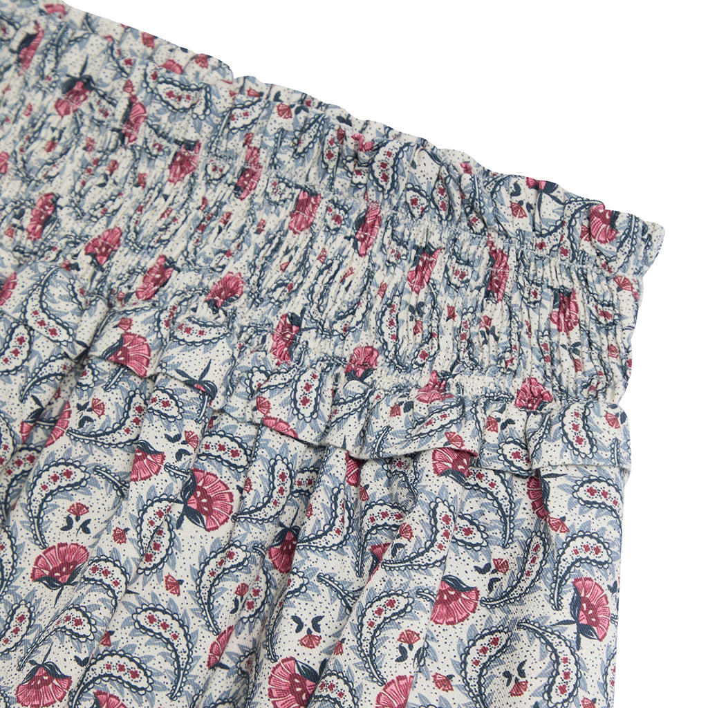 The New Society Child Nesta Skirt White Floral Print