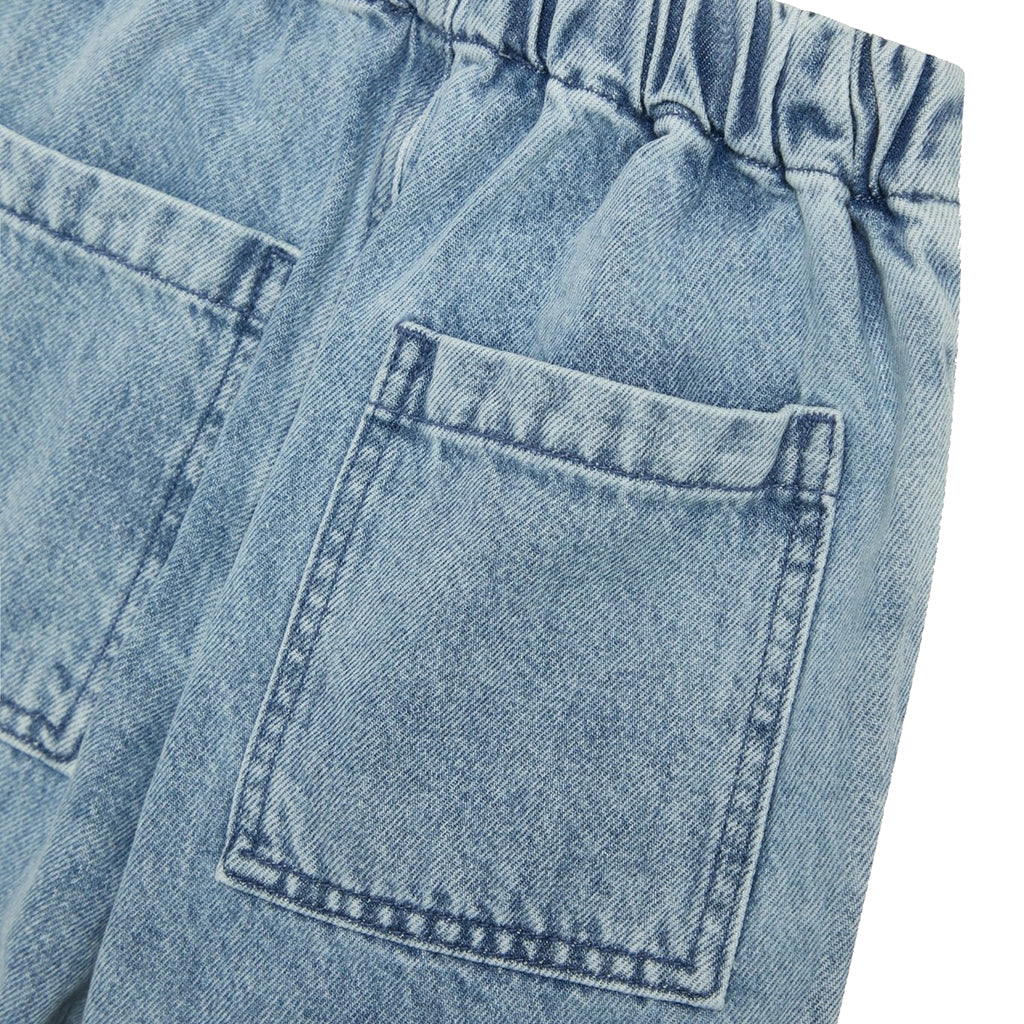 The New Society Child Ridge Pants Mid Blue Denim