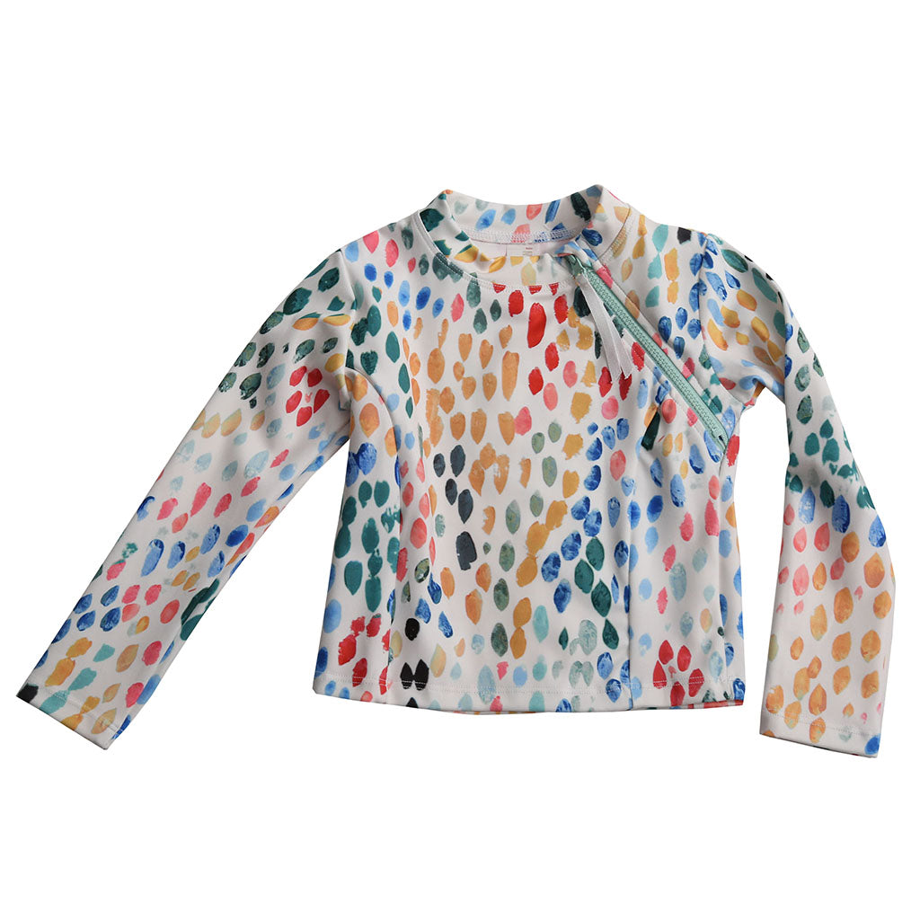 Tia Cibani Kids Baby Classic Swim Set Rainbow Print