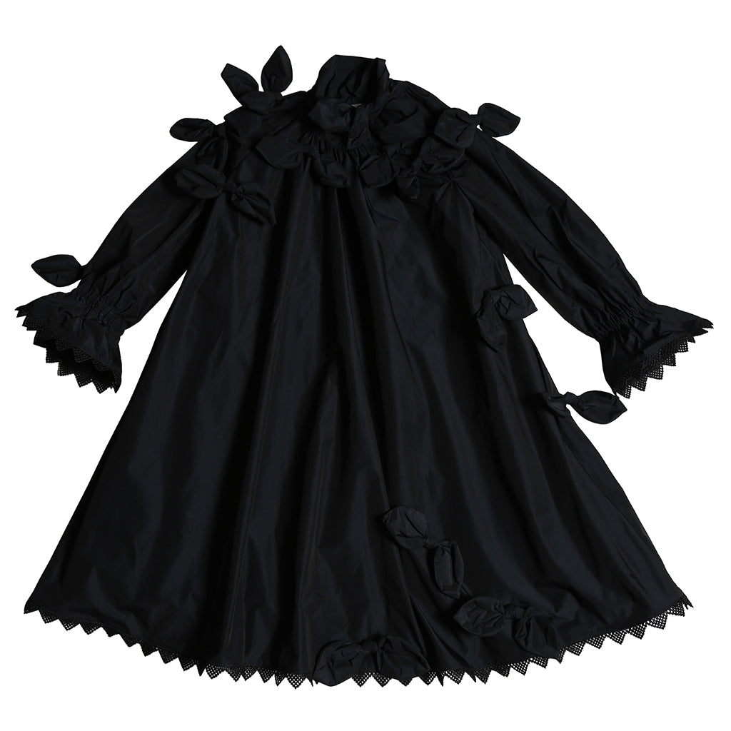 Tia Cibani Kids Child Estrella Bow Dress Sapphire Navy Blue