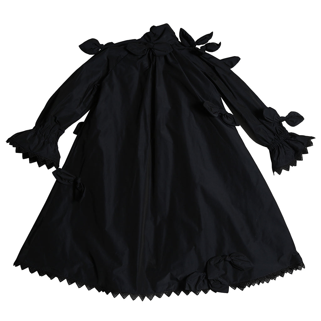 Tia Cibani Kids Child Estrella Bow Dress Sapphire Navy Blue