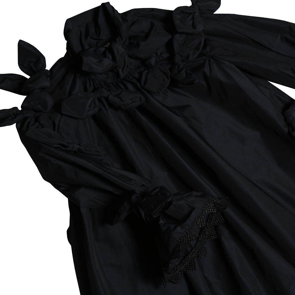 Tia Cibani Kids Child Estrella Bow Dress Sapphire Navy Blue