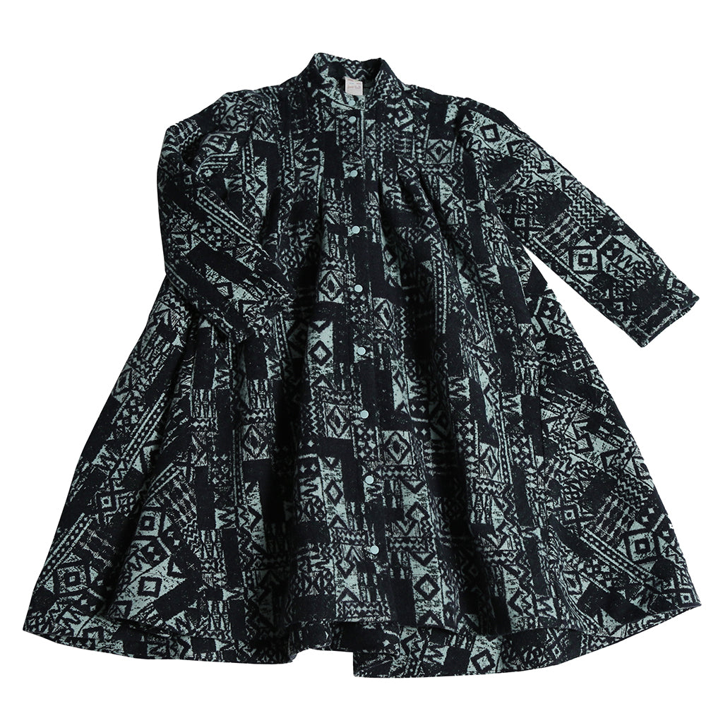 Tia Cibani Kids Child Frida Night Shirt Dress Topaz Blue Print