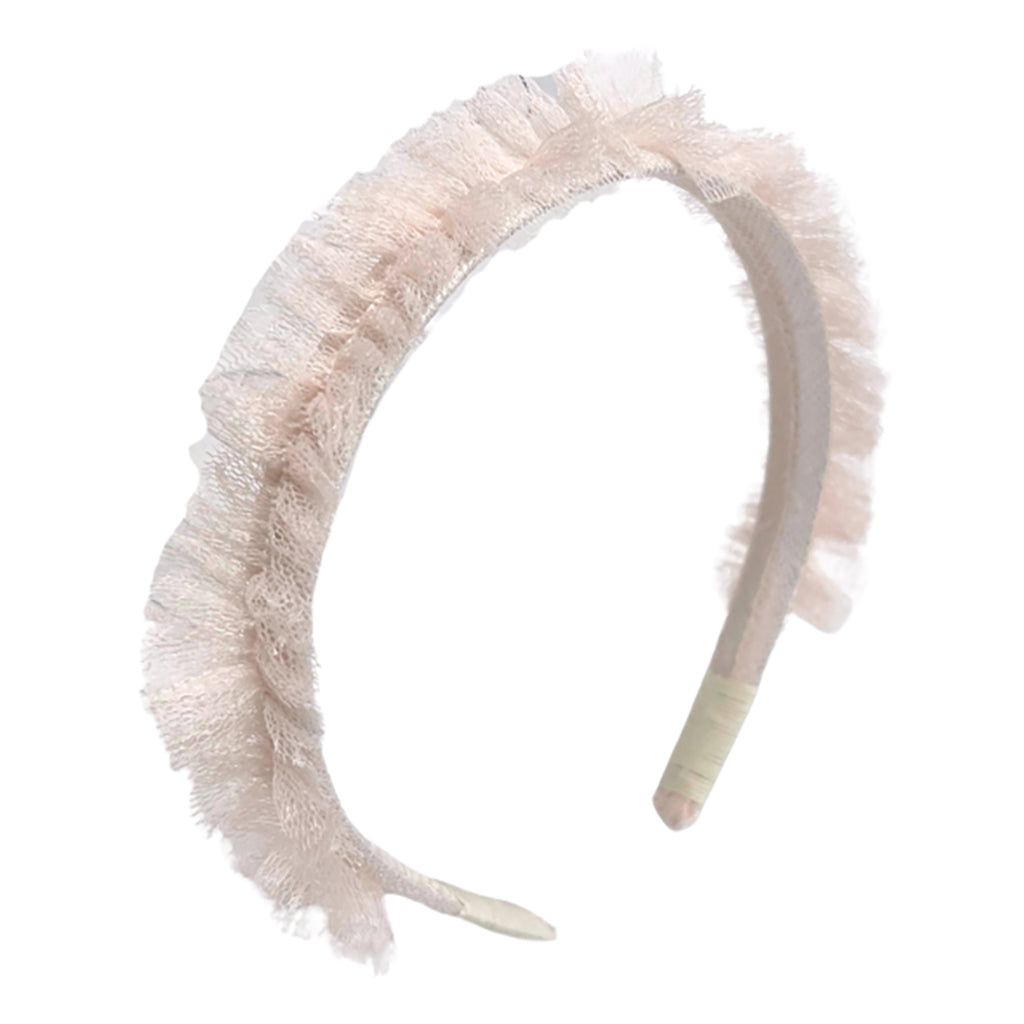 Tia Cibani Kids Child Ruched Headband Pink