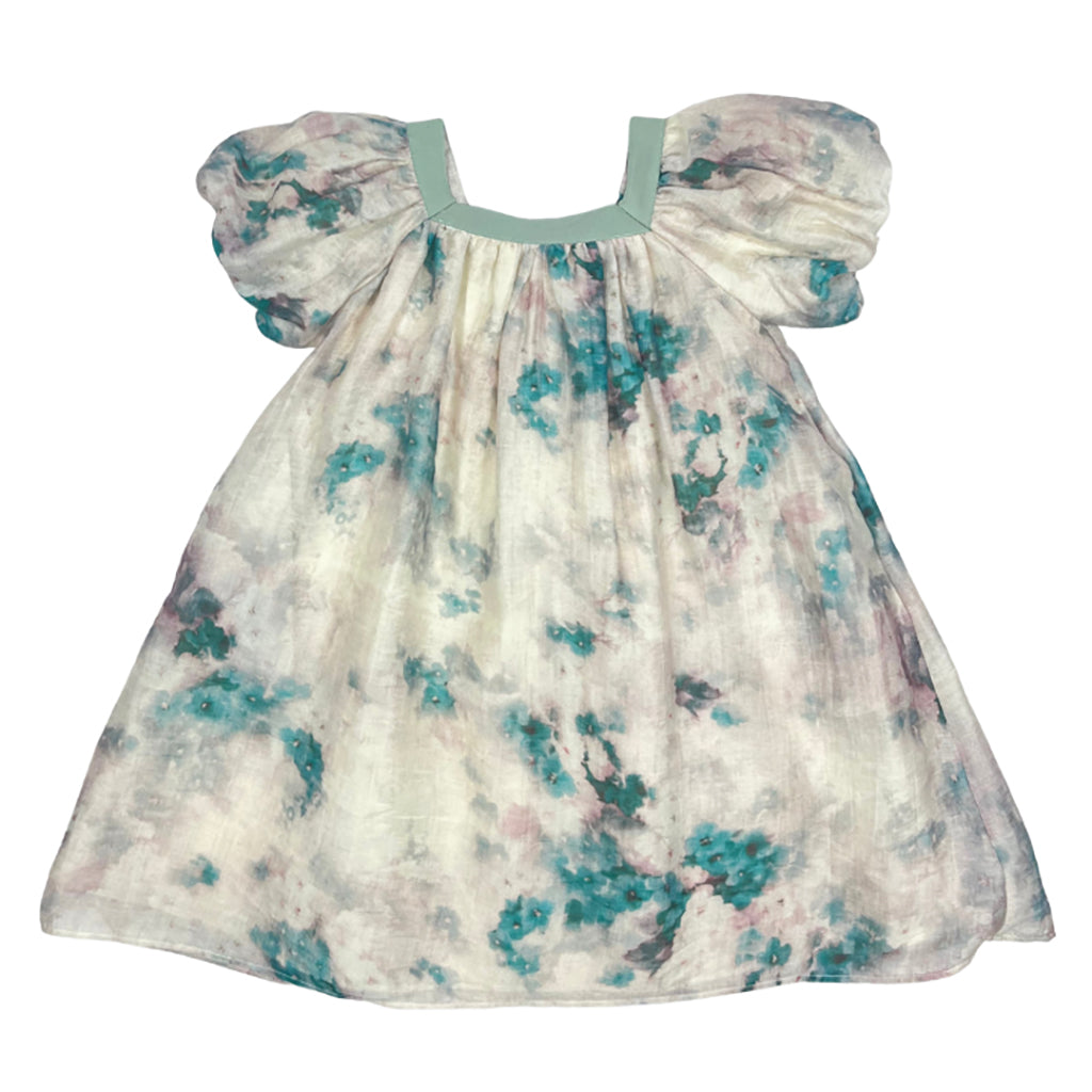 Tia Cibani Kids Child Sofia Dress Robin Green
