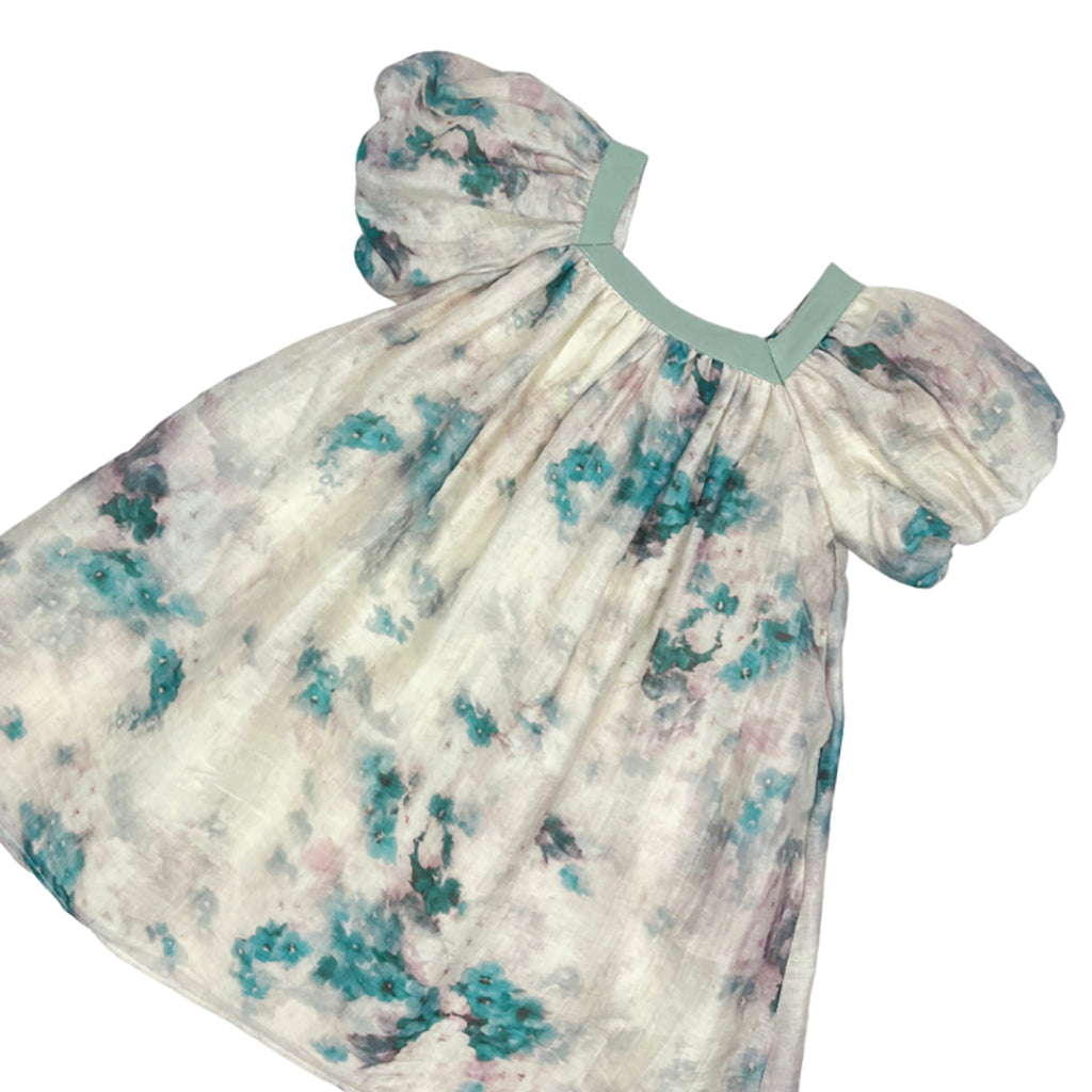 Tia Cibani Kids Child Sofia Dress Robin Green