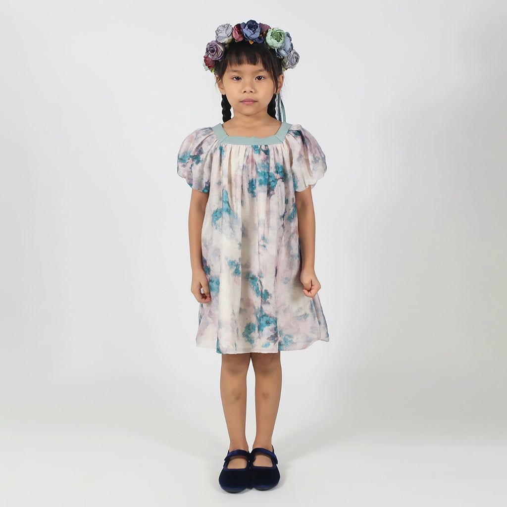 Tia Cibani Kids Child Sofia Dress Robin Green