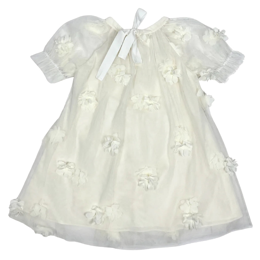 Tia Cibani Kids Child Tea Length Sophie Dress Honey Cream