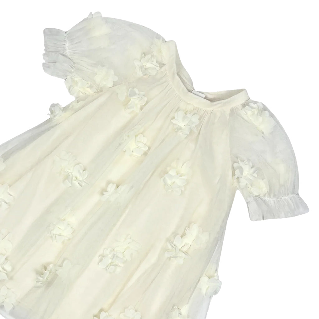Tia Cibani Kids Child Tea Length Sophie Dress Honey Cream