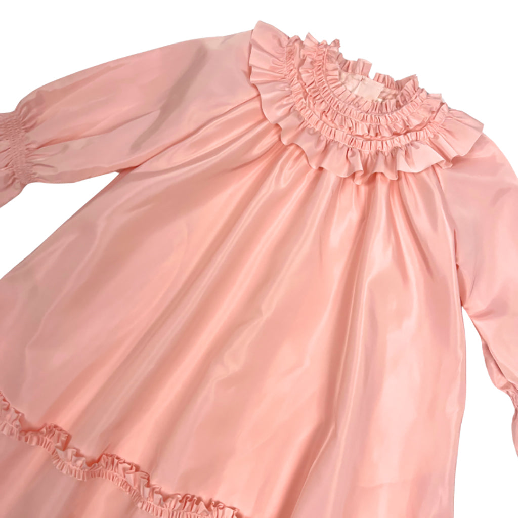 Tia Cibani Kids Child Prairie Tiered Dress Pink