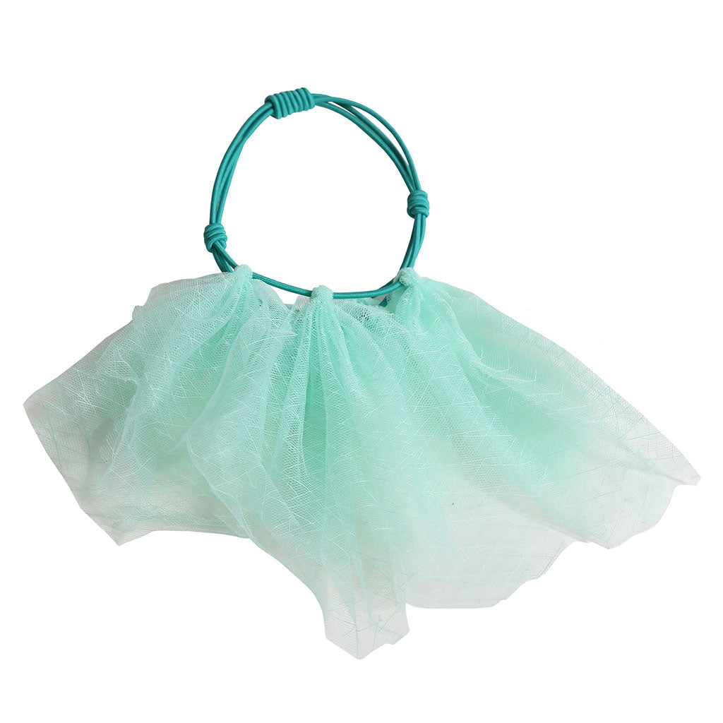 Tia Cibani Kids Margaretha Tulle Hair Tie Cyprus Blue