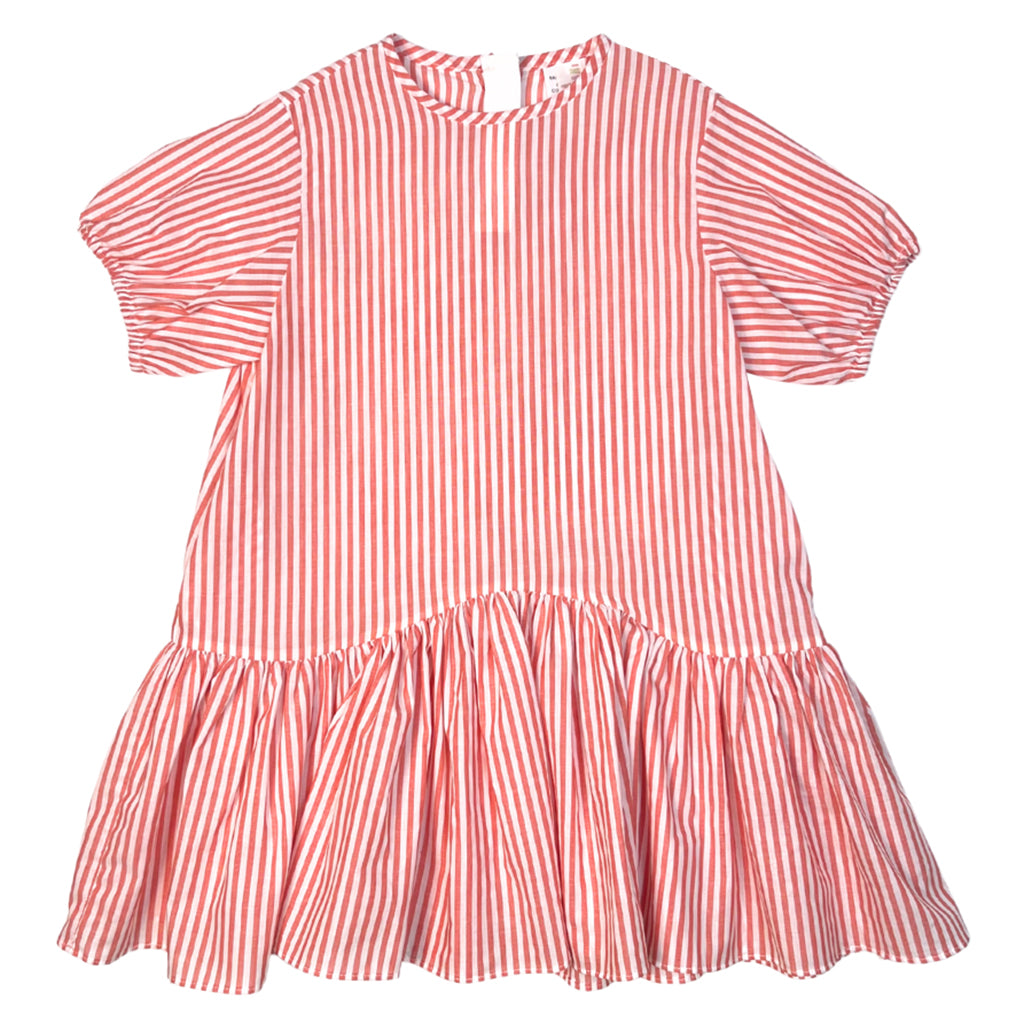 Tia Cibani Kids Child Chloe Dress Hibiscus Pink Stripes