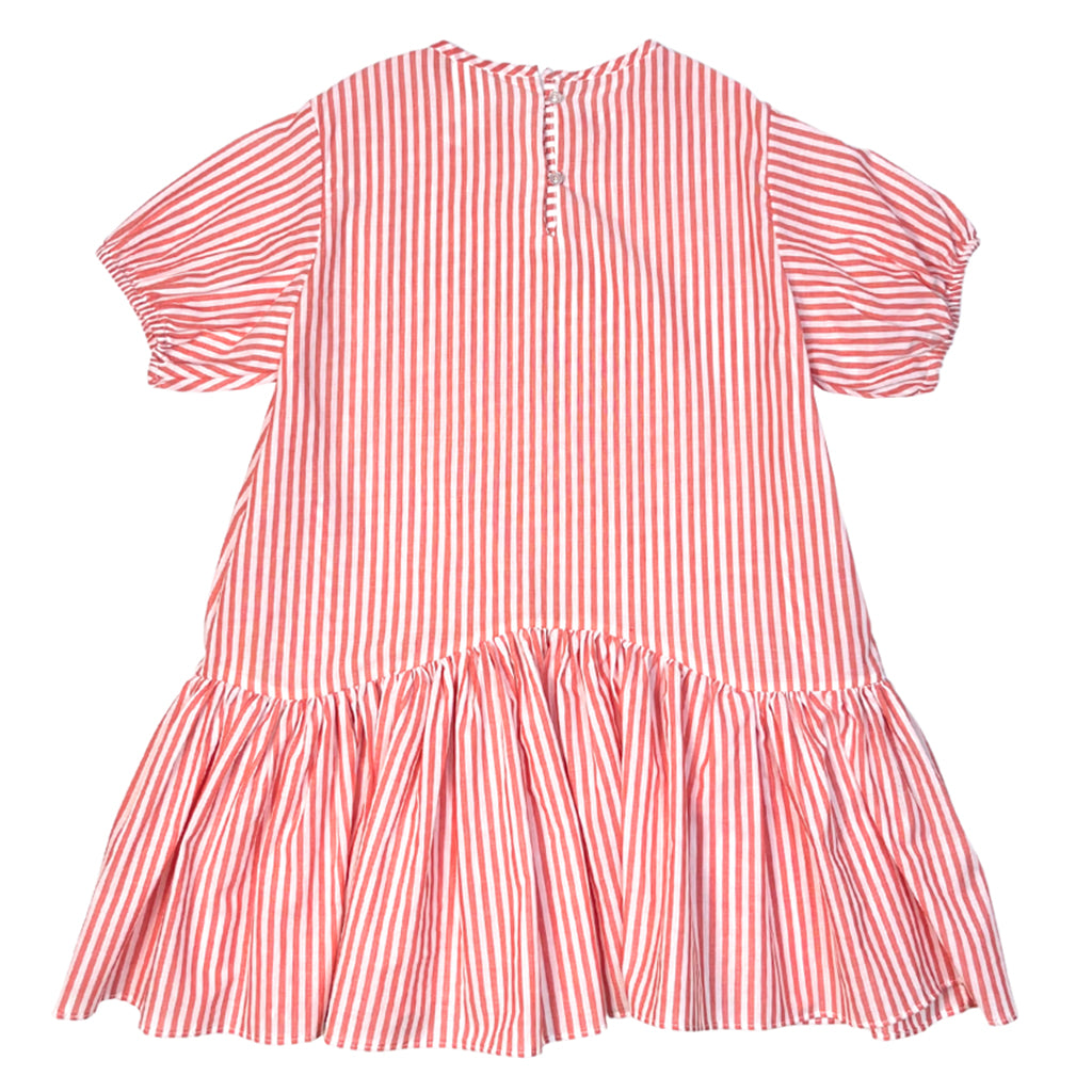 Tia Cibani Kids Child Chloe Dress Hibiscus Pink Stripes