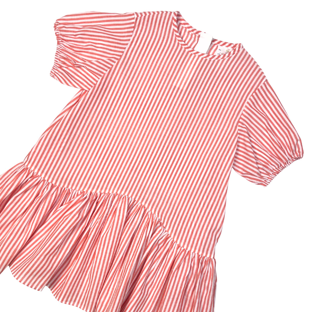 Tia Cibani Kids Child Chloe Dress Hibiscus Pink Stripes