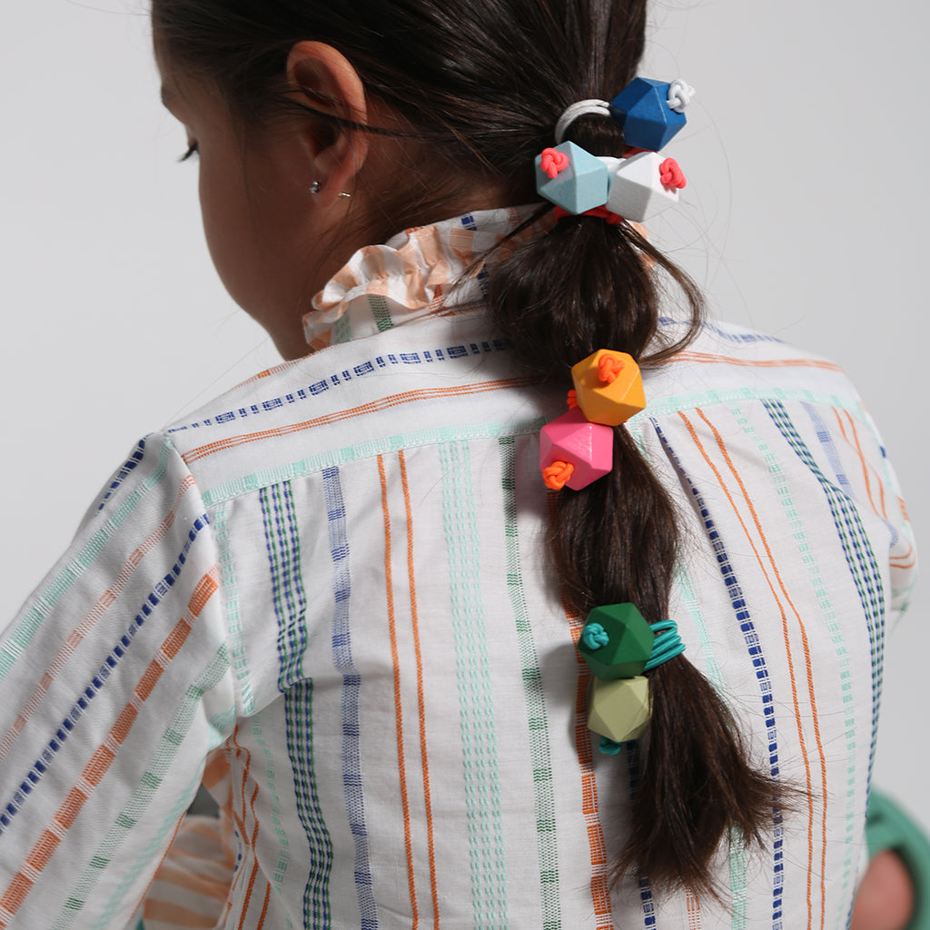 Tia Cibani Kids Genoveva Tokyo Hair Ties Rainbow