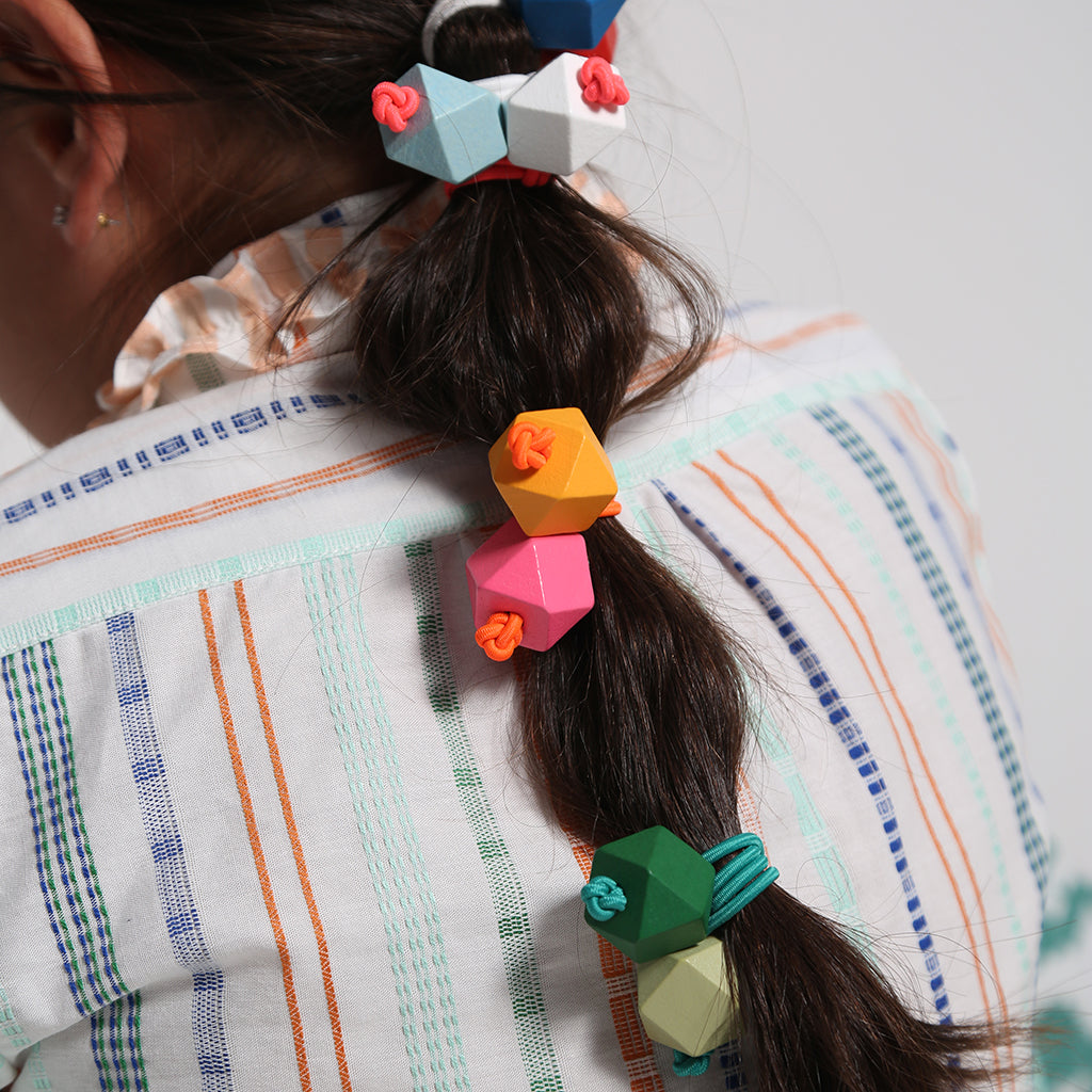 Tia Cibani Kids Genoveva Tokyo Hair Ties Rainbow