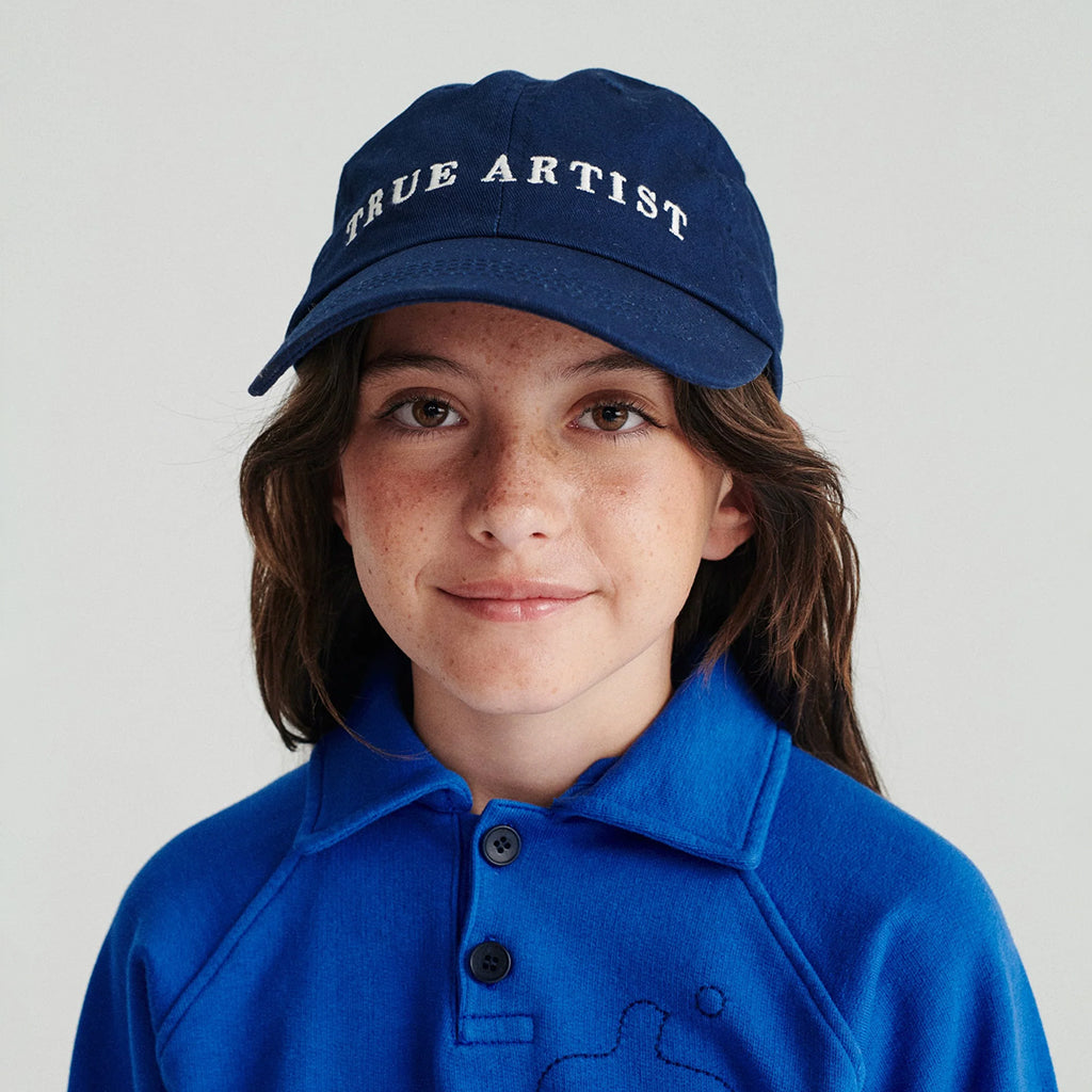 True Artist Child Baseball Cap Navy Blue