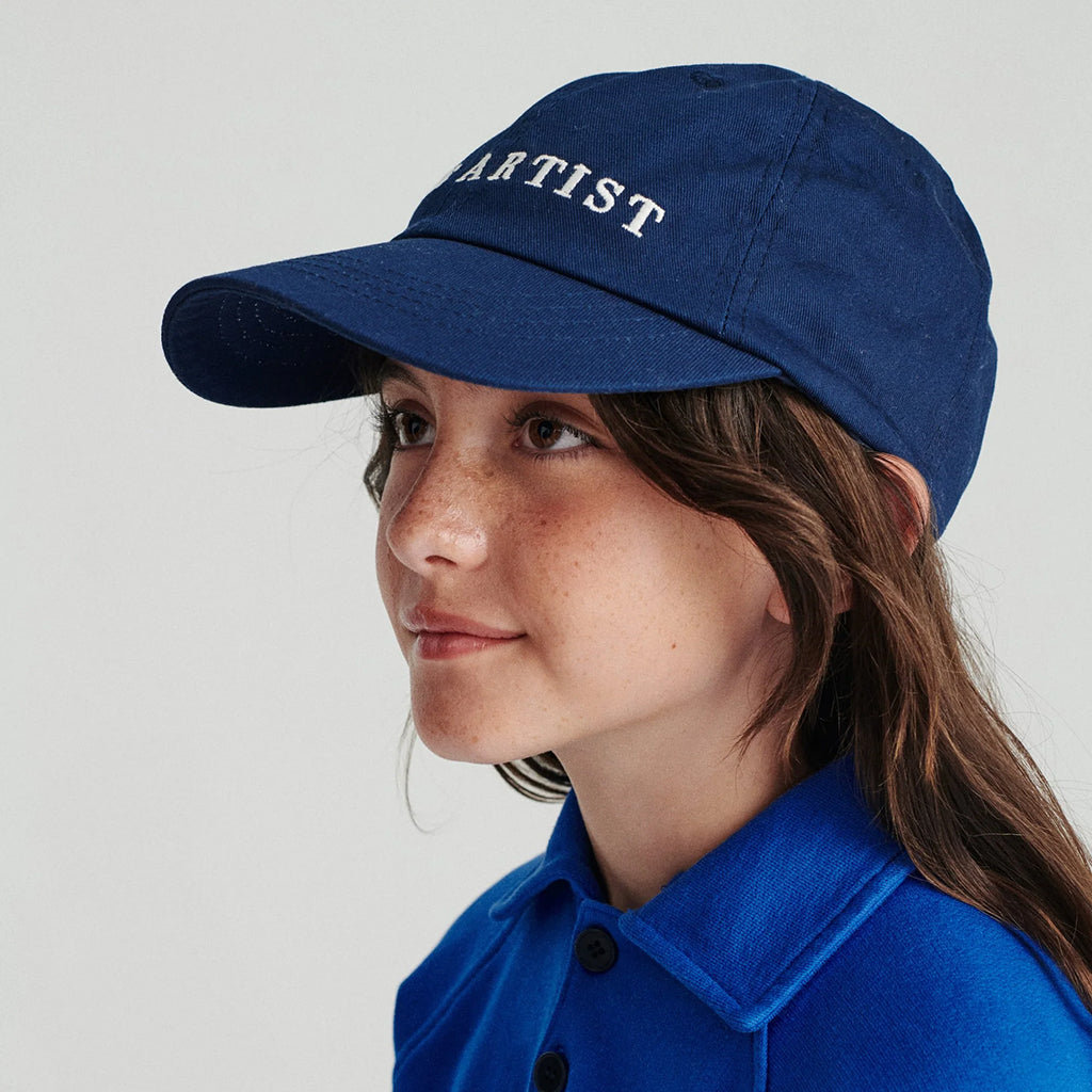 True Artist Child Baseball Cap Navy Blue