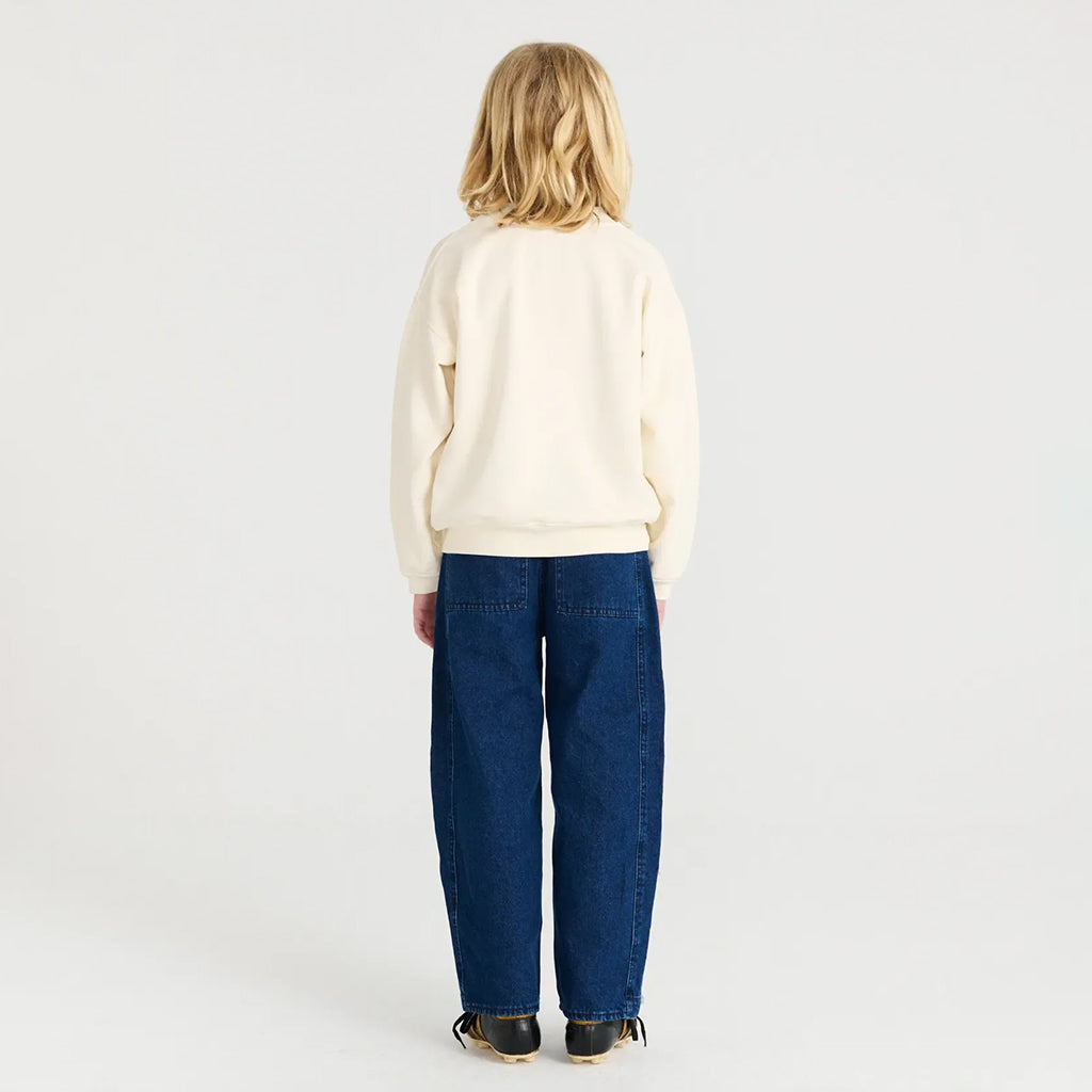 True Artist Child Sweatshirt Ivory White