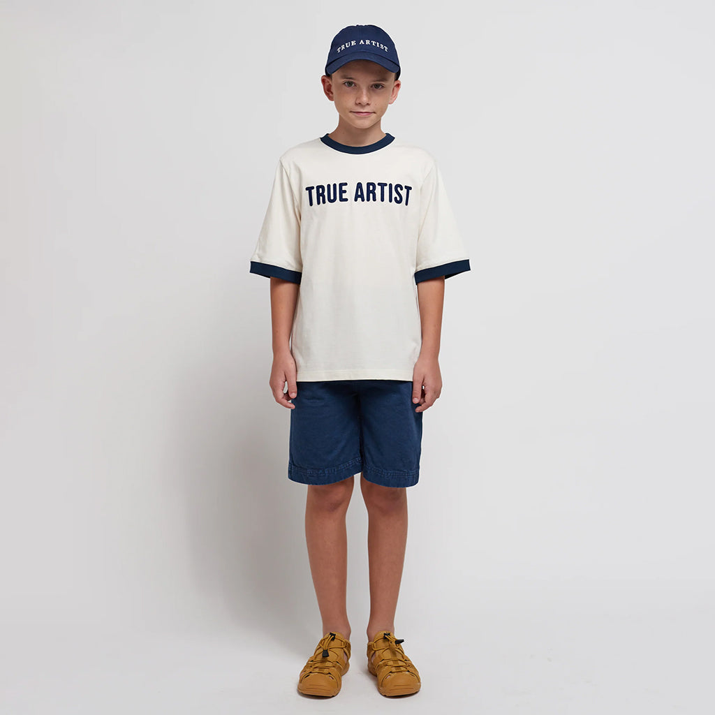 True Artist Child T-Shirt Block Ivory White