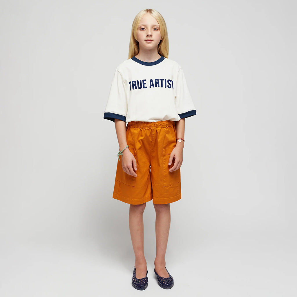 True Artist Child T-Shirt Block Ivory White