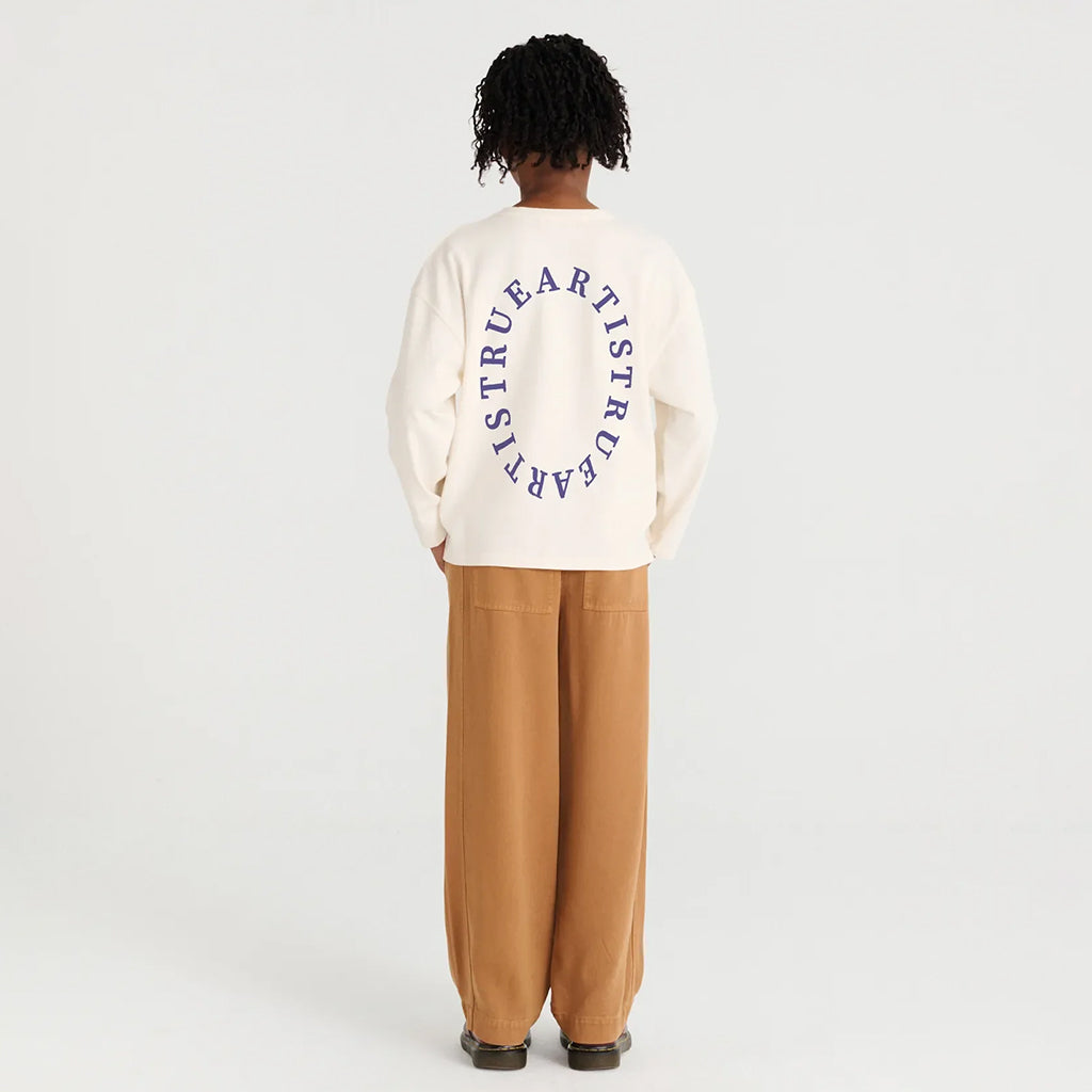 True Artist Child T-Shirt Ivory White