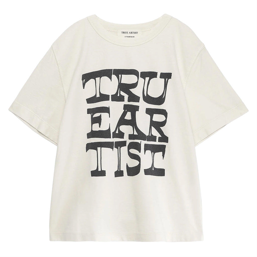 True Artist Child T-shirt nº01 Ivory White