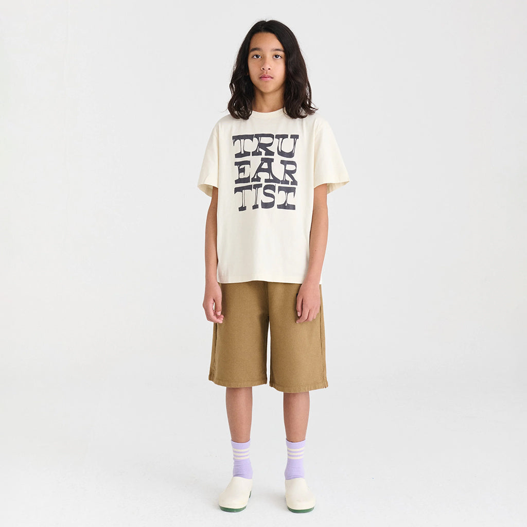 True Artist Child T-shirt nº01 Ivory White