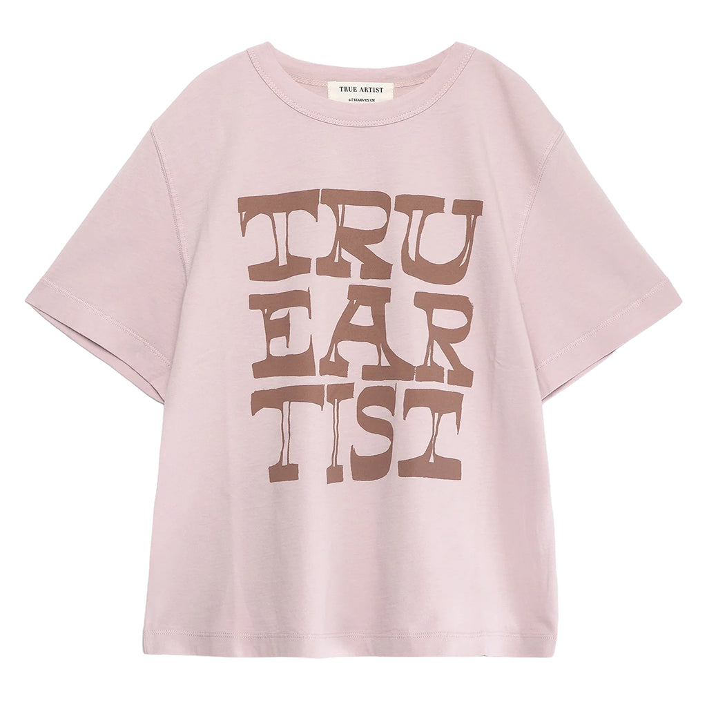 True Artist Child T-shirt nº01 Light Lilac Pink
