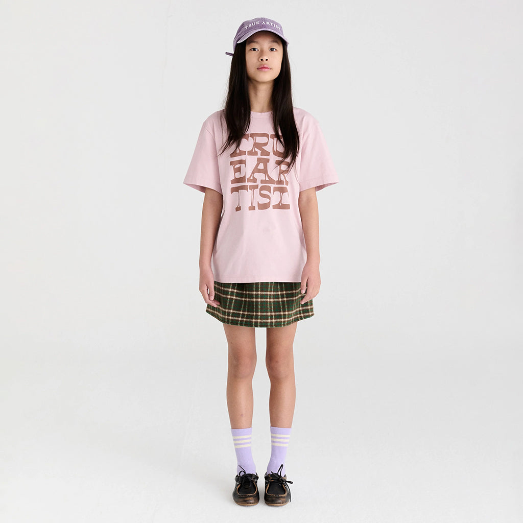 True Artist Child T-shirt nº01 Light Lilac Pink