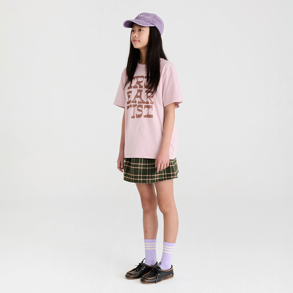 True Artist Child T-shirt nº01 Light Lilac Pink