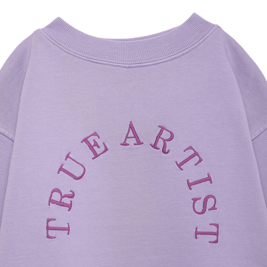 True Artist Child Sweatshirt nº10 Lavender Lilac Purple