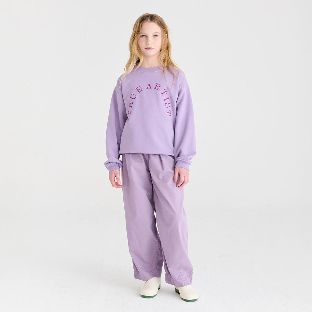 True Artist Child Sweatshirt nº10 Lavender Lilac Purple
