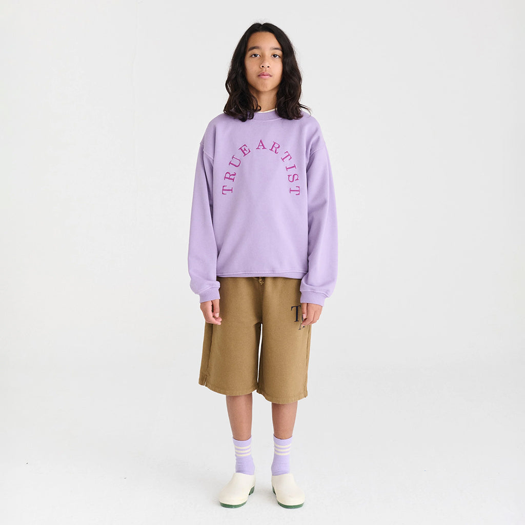 True Artist Child Sweatshirt nº10 Lavender Lilac Purple