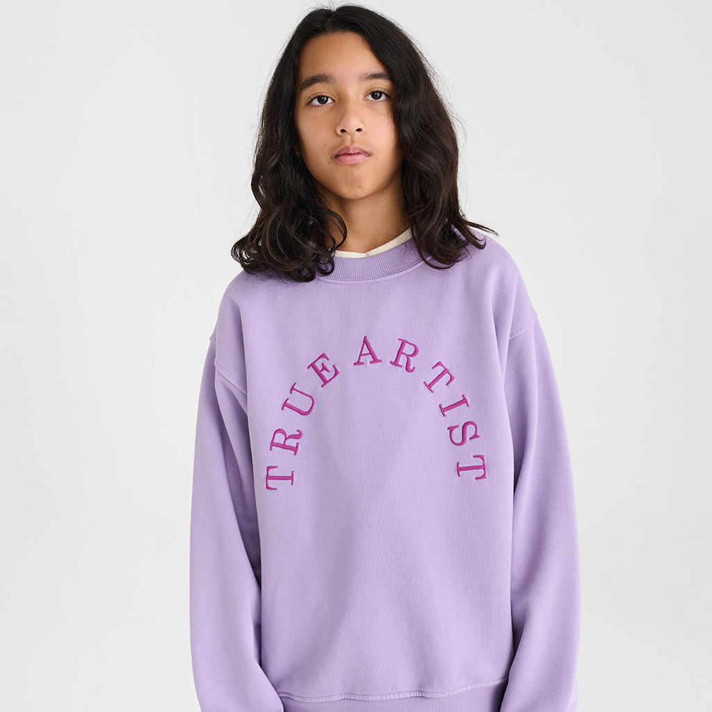 True Artist Child Sweatshirt nº10 Lavender Lilac Purple