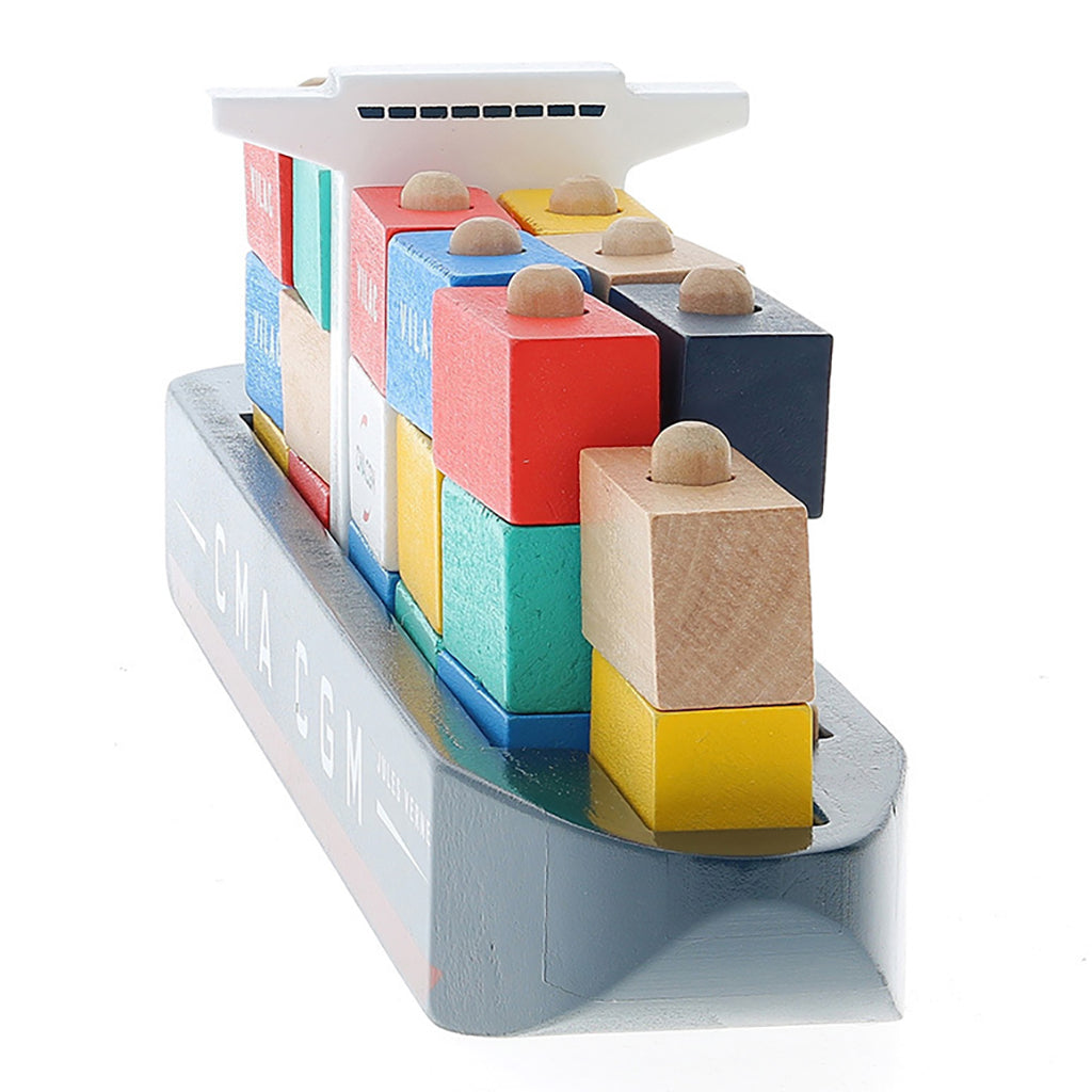 Vilac Wooden Container Ship