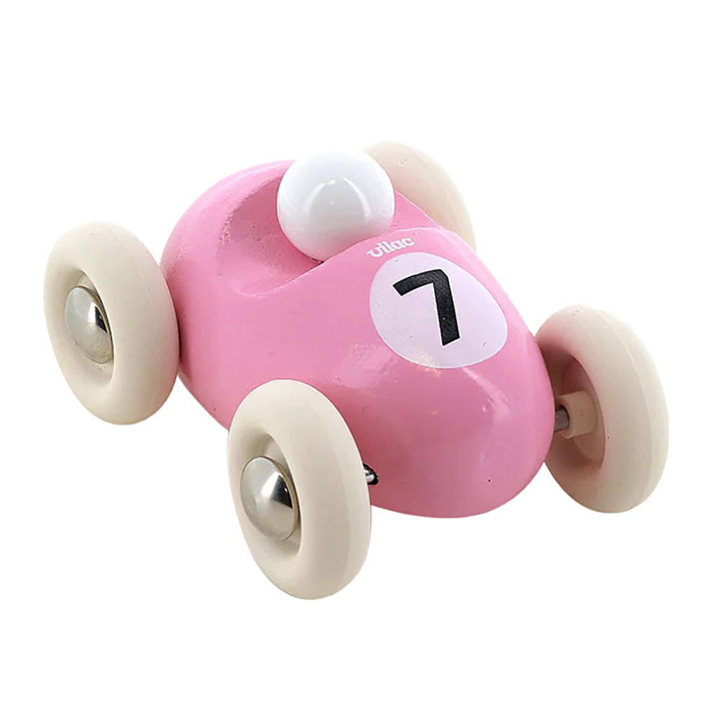 Vilac Wooden Mini Roadster Car Pink