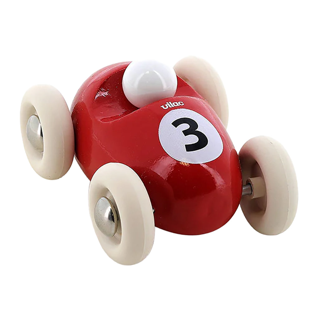 Vilac Wooden Mini Roadster Car Red