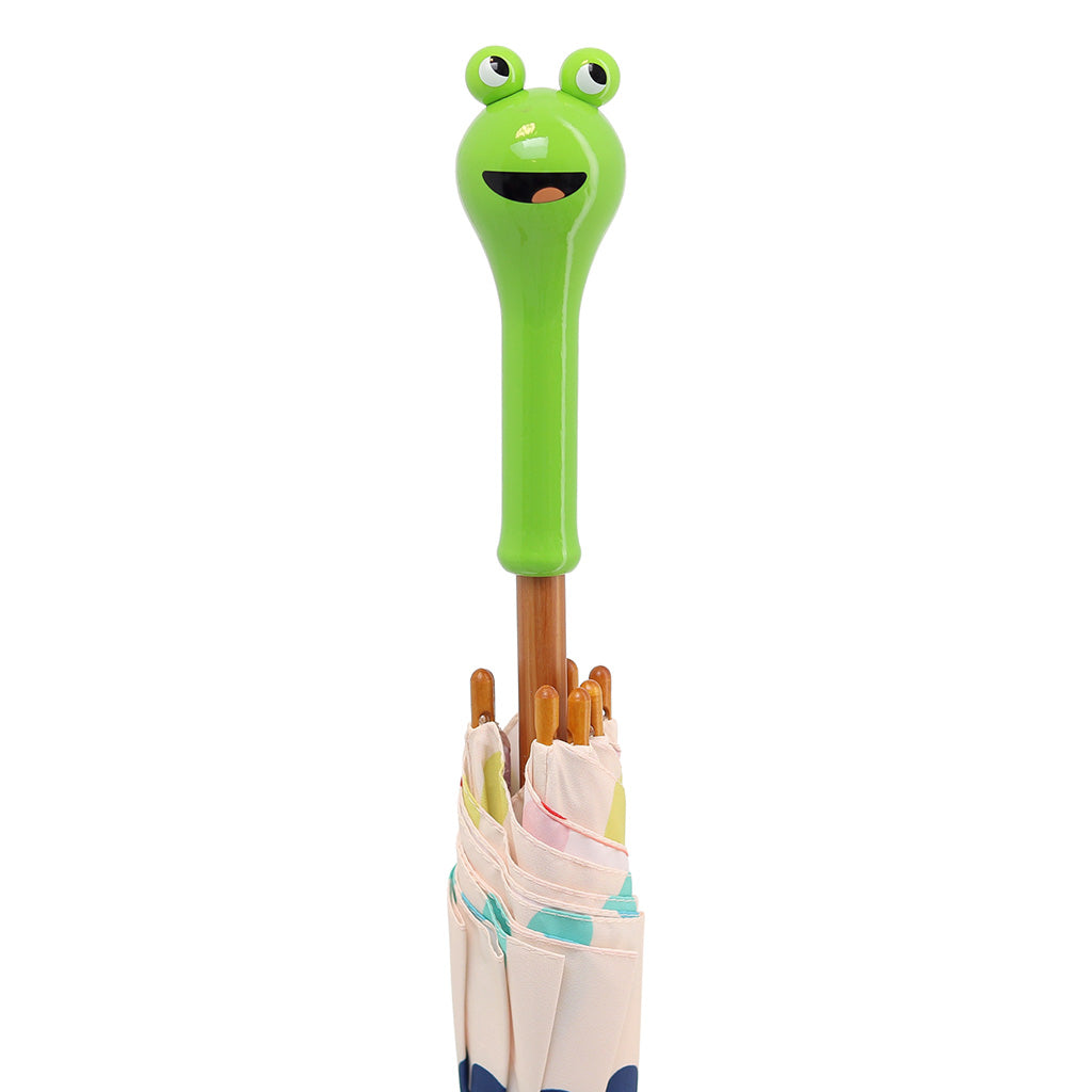 Vilac Wooden Umbrella Babeth The Frog