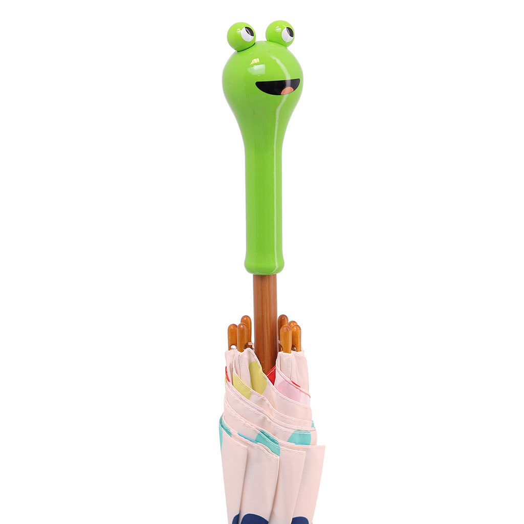 Vilac Wooden Umbrella Babeth The Frog