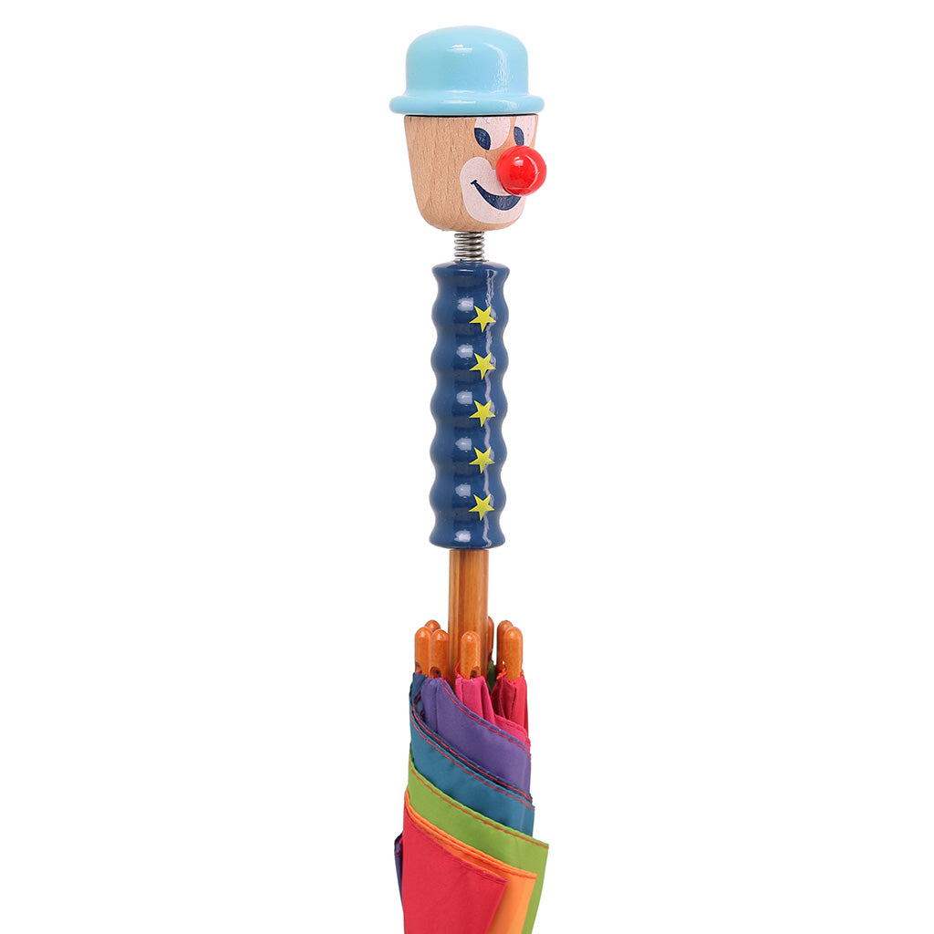 Vilac Wooden Umbrella Petit Clown