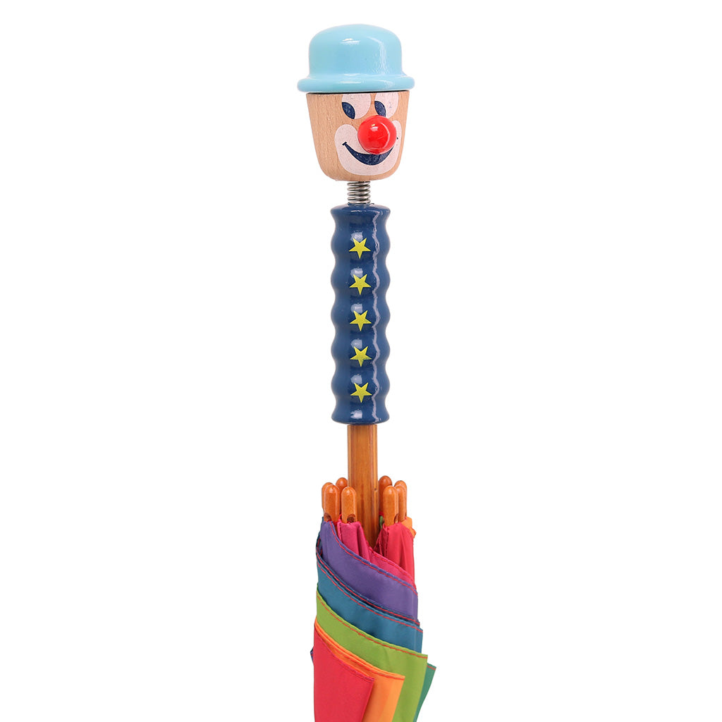 Vilac Wooden Umbrella Petit Clown